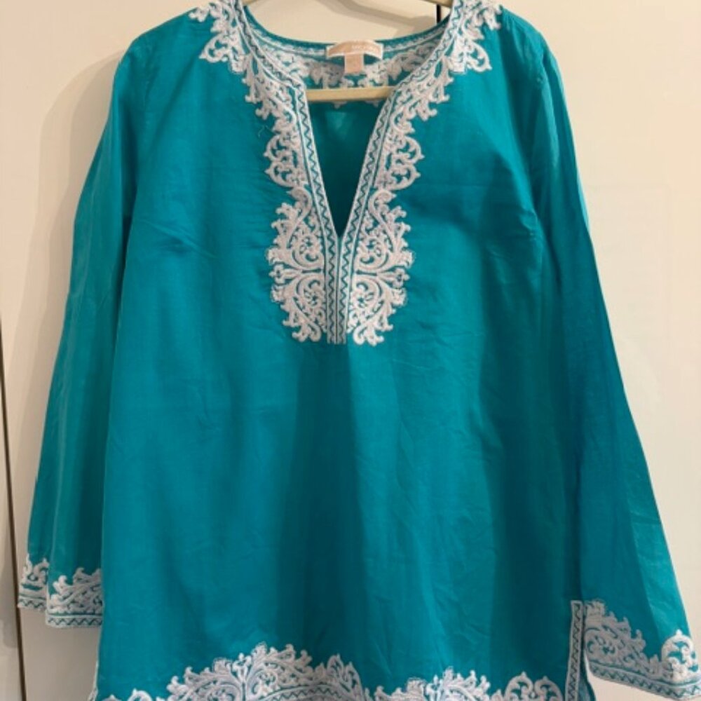 Michael Kors Shirt, turquoise, size 10-12